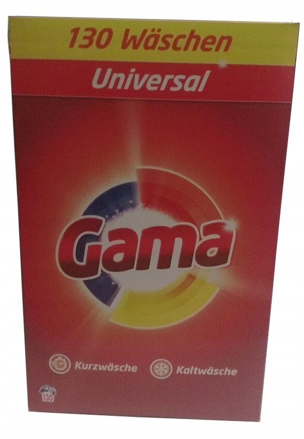 Prací prášok - VIZIR GAMA UNIVERAL 130 WASCE