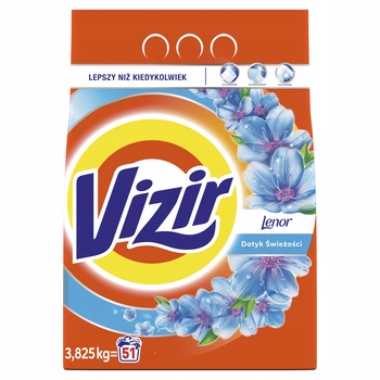Prací prášok - Prací prášok Vizir Lenor Scent Touch, 3,825 kg
