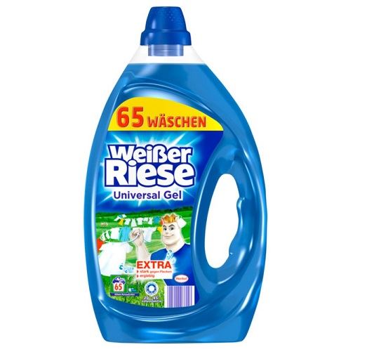 Prací gél - W. Riese 65P / 3,25L Univerzálny práčka Gel Nemecko