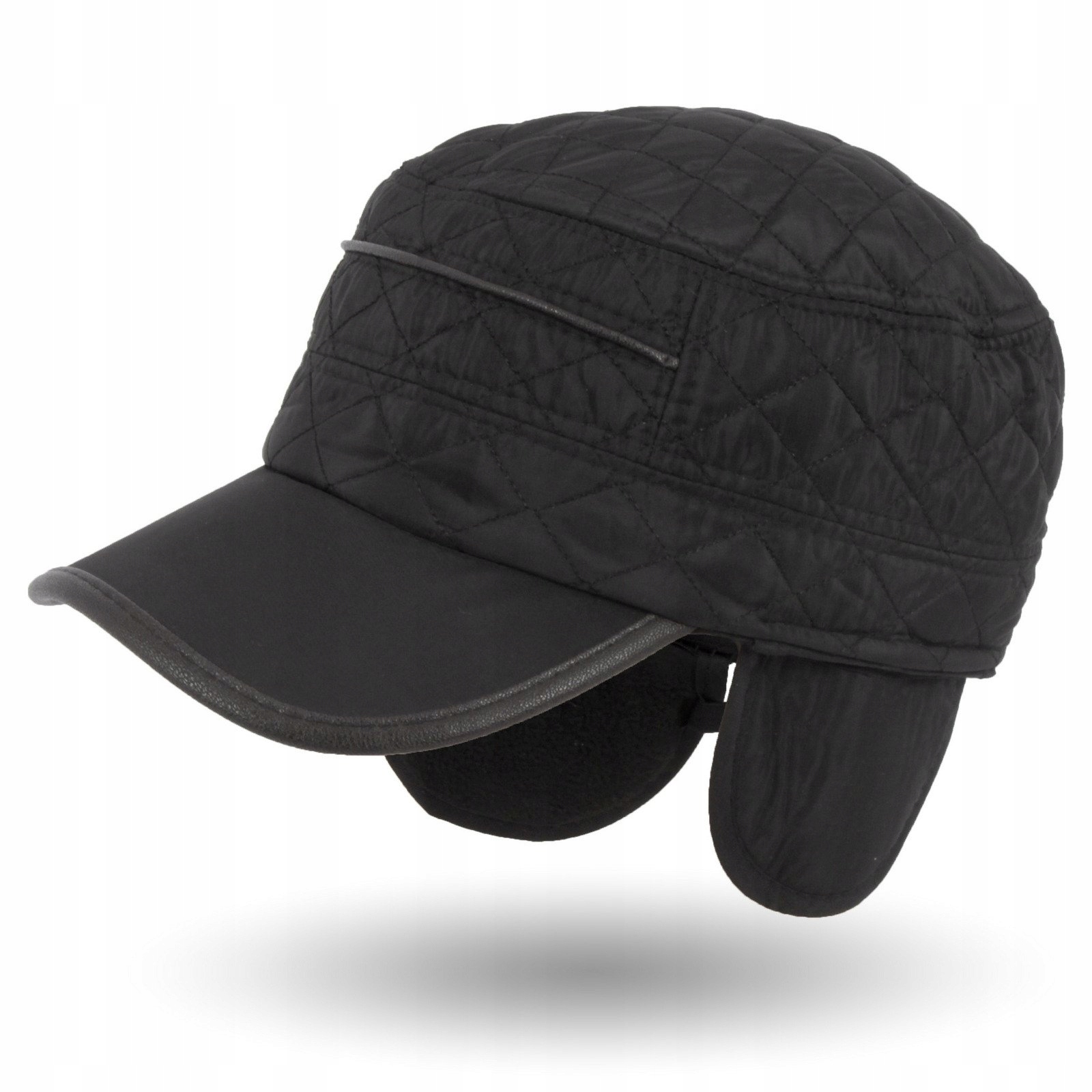 Zimná čiapka so strešným hackerom čierny L/XL