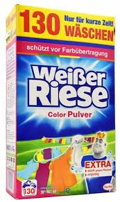 Prací prášok - Weisser Riesse Prášková farba 130 Umyte 7,15 kg DE