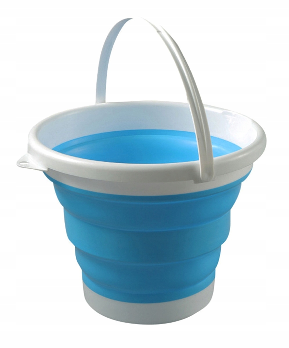 Modrý turistický skladací bowader 5l