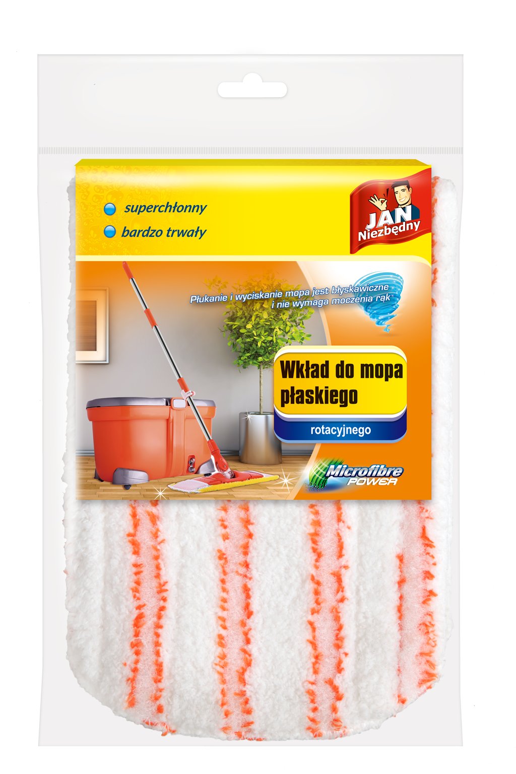 Mop mopa mopa mopa potrebuje potrebný mikrovlákno