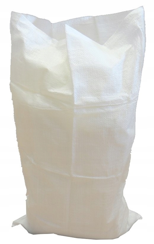 Polypropylénový taška 50x80 50 g biela 25 kg - 50 ks