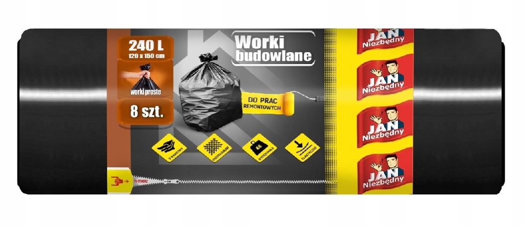 Budovacie vrecká pre odpadky z odpadu horúce uhlie 240L