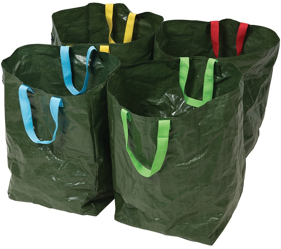 Vrecia na segregáciu odpadu - recyklácia 4 ks.