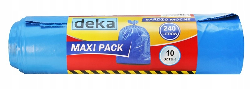 Maxi Pack Bags veľmi silné modré 240 l A10