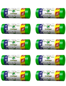 Vrecká na odpadky JOHNU POTREBNÉ ZELENIE 120L ZELENÉ