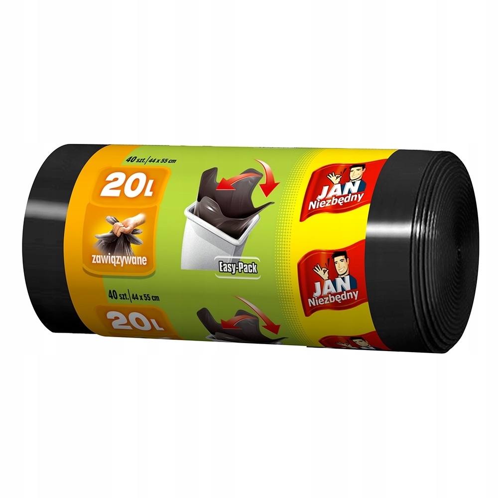 Vrecká na odpadky zviazané 20 l 40 ks John je potrebné