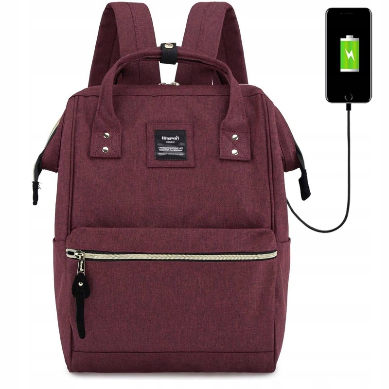 Himawari School Backpack 9001 červená