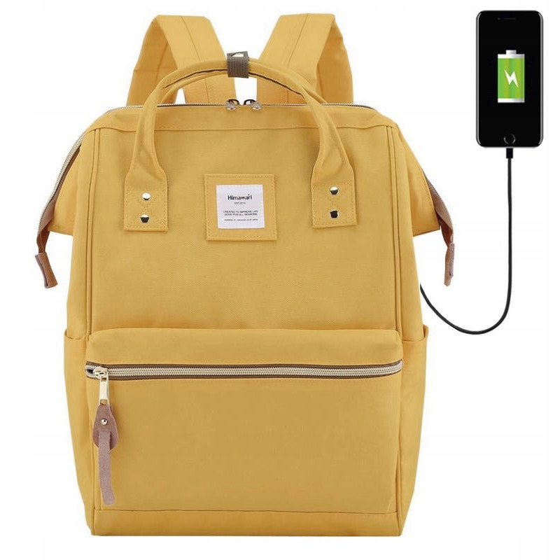 Himawari School Backpack 9001 žltý