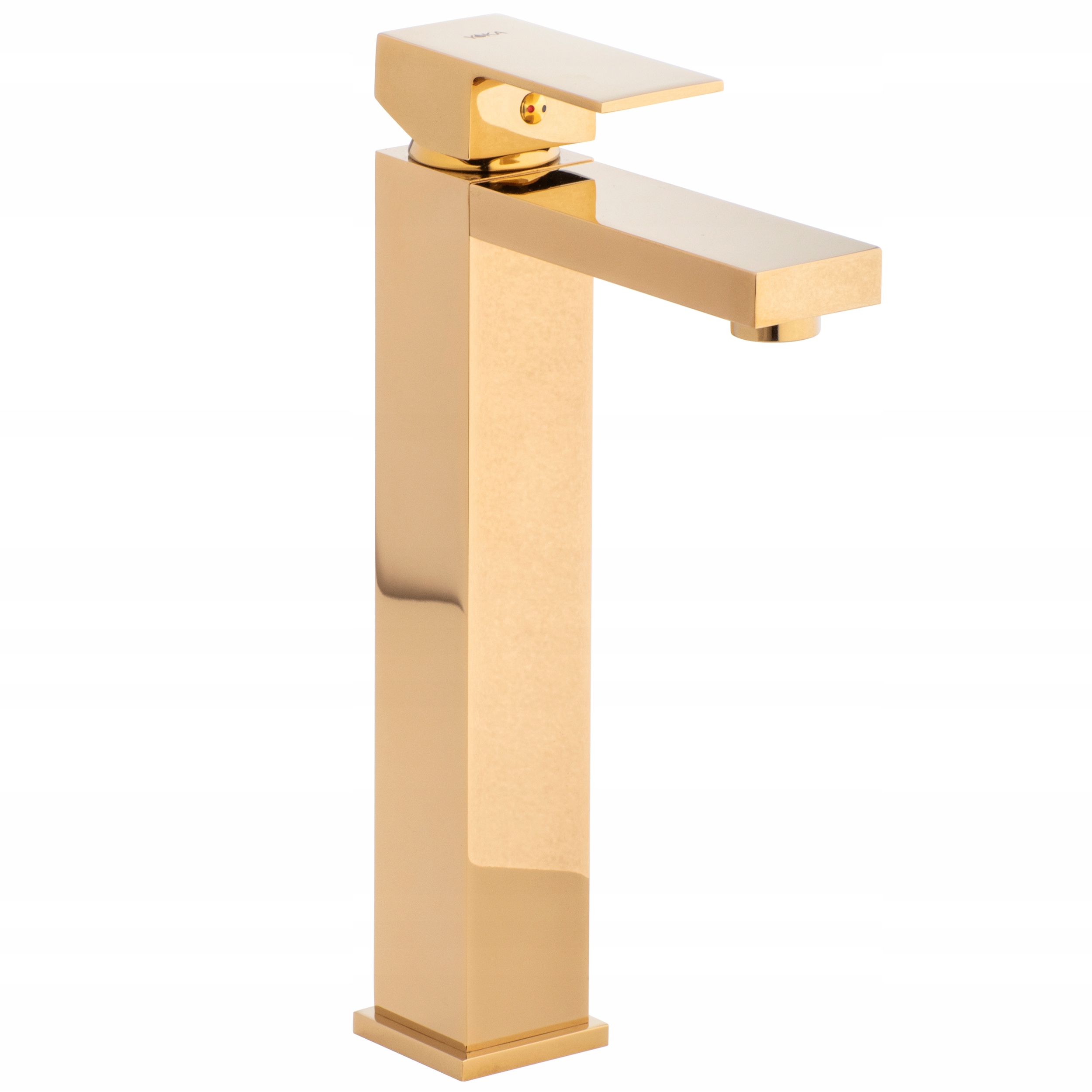 High Top -ray -Acking Faucet. Zlaté postavenie