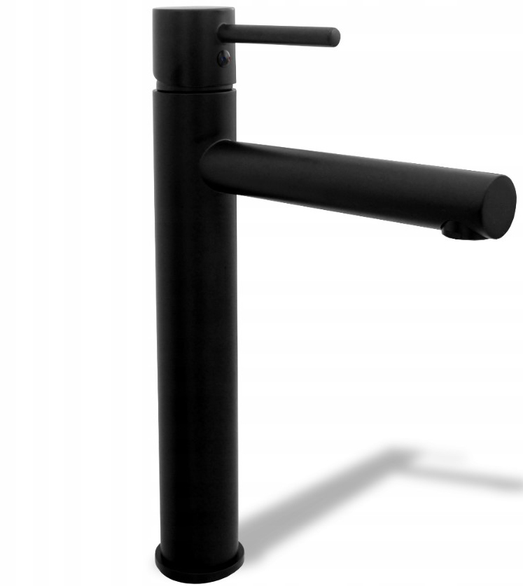 Vysoko moderná batéria Washbasin Black Tess