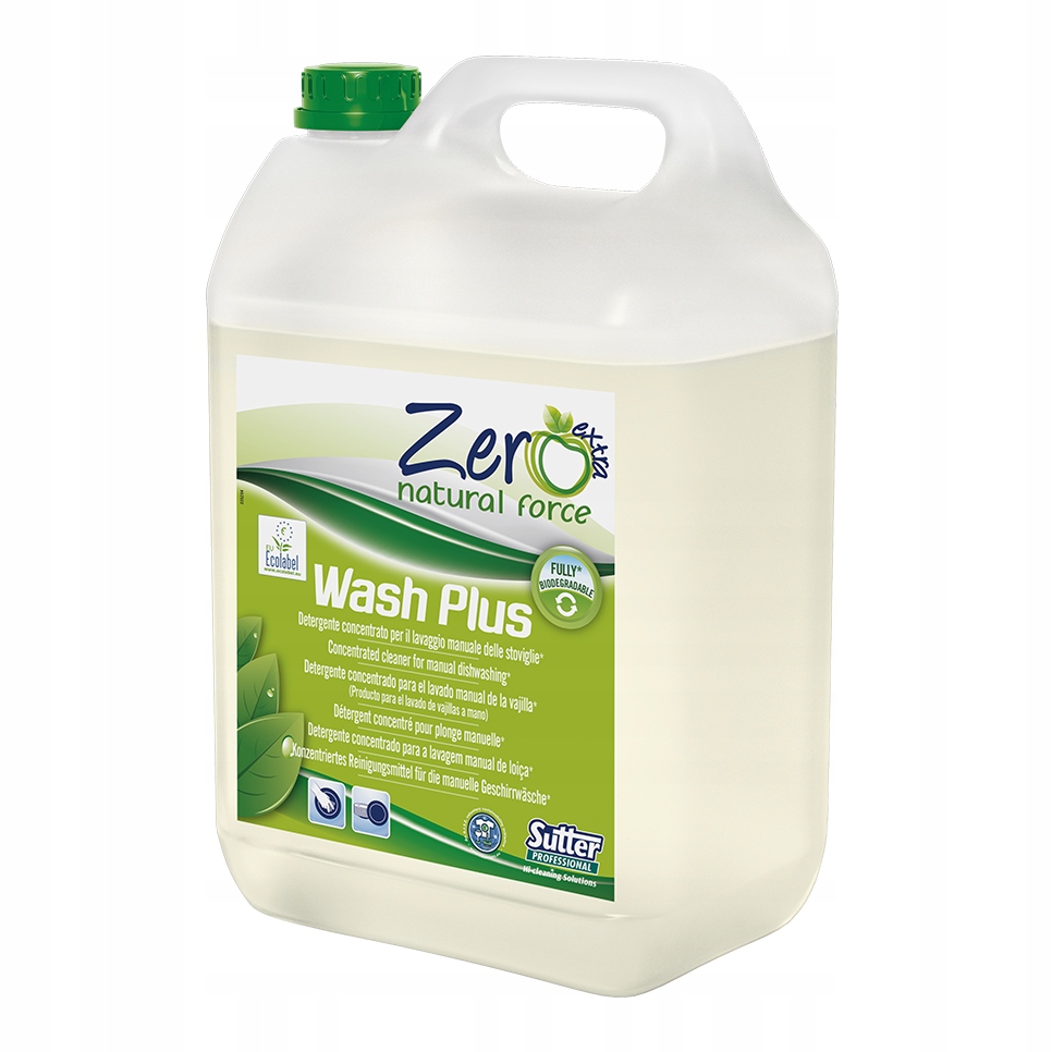 Wash Plus Ecolabel 5L - ekologická tekutina na umývanie riadu