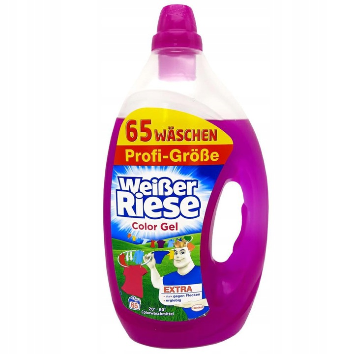 Prací gél - Weiser Riese Color Pramentový gél 65 umývanie de