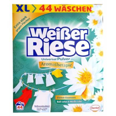 Prací prášok - Weisser Riese Bali Lotus Powder 44P 2,42KG