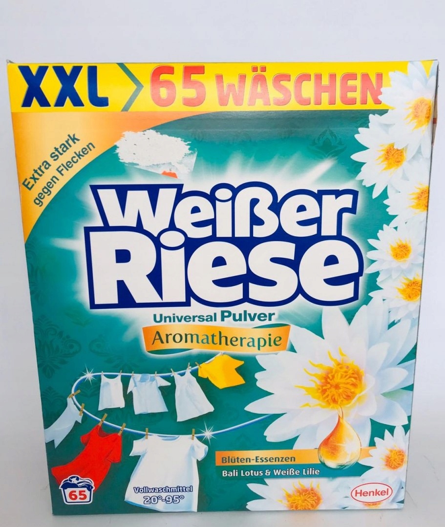 Prací prášok - Weisser Riesse Powder 65 Umyte 3,575kg