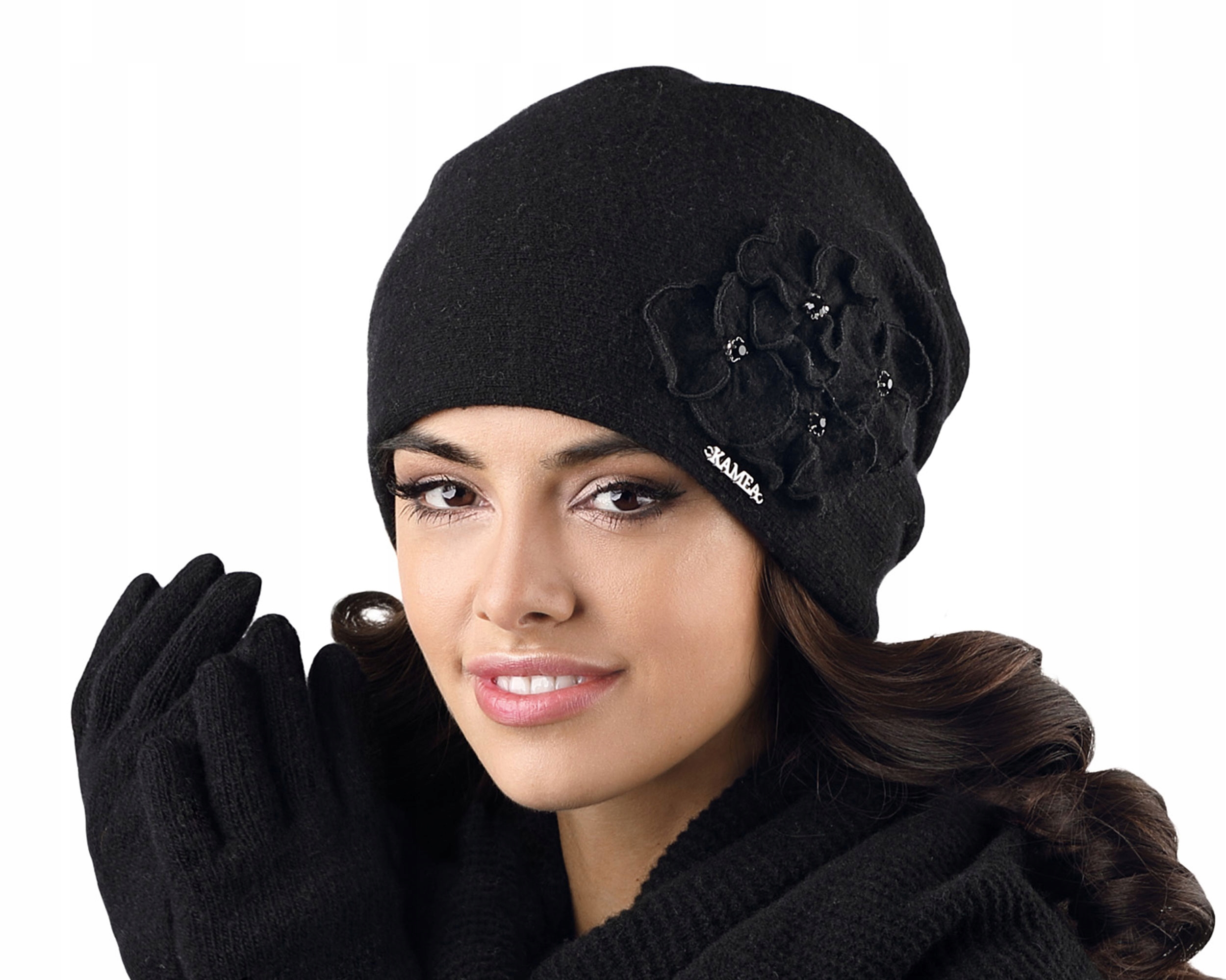 Beanie Kamea Winter Cap čierna. Universal