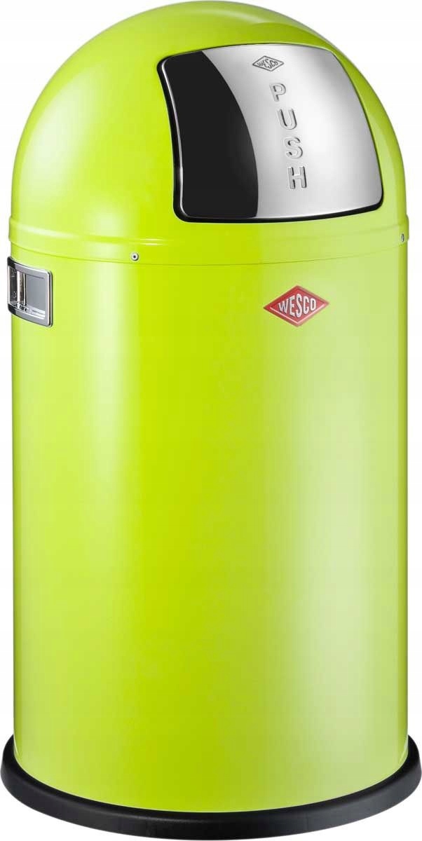 Wesco Green Garbage Bin 22L Pushboy Jr. De