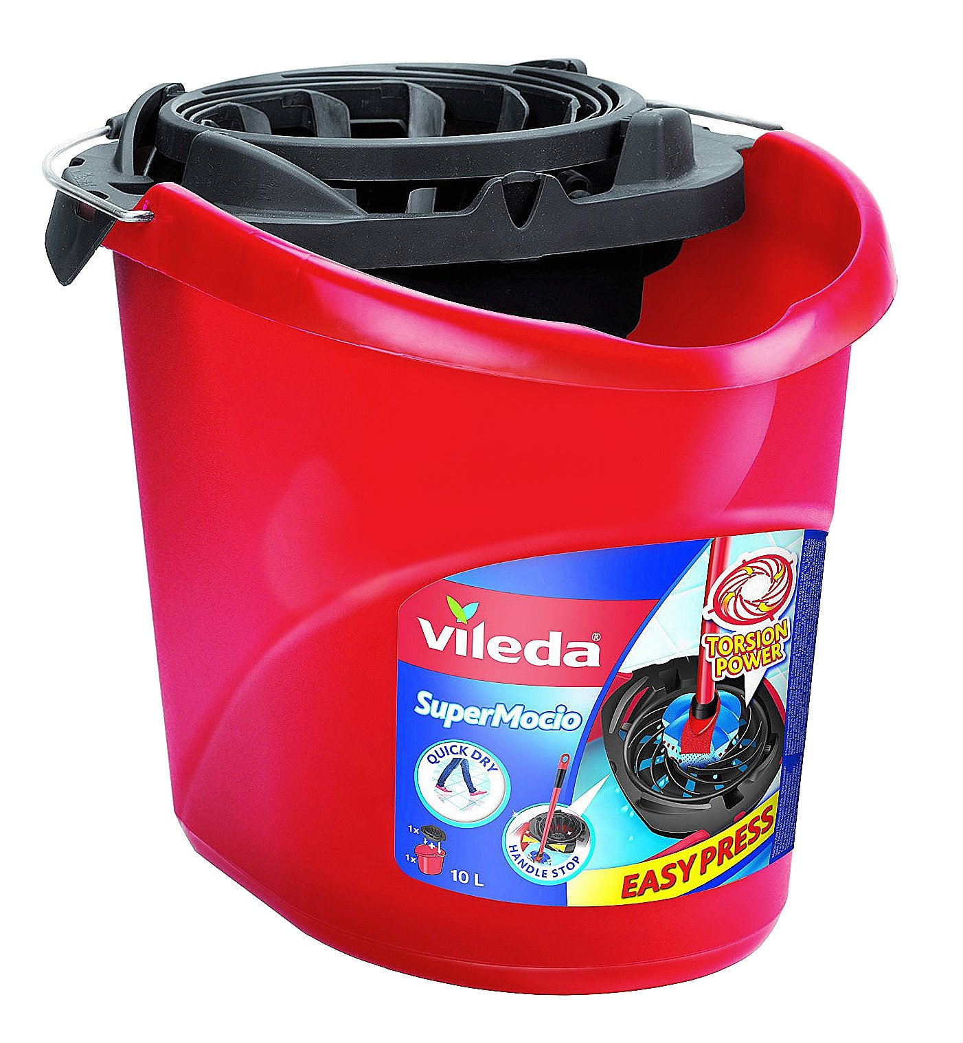 Vedro Vileda Torsion Power na 13L mop s pásmi