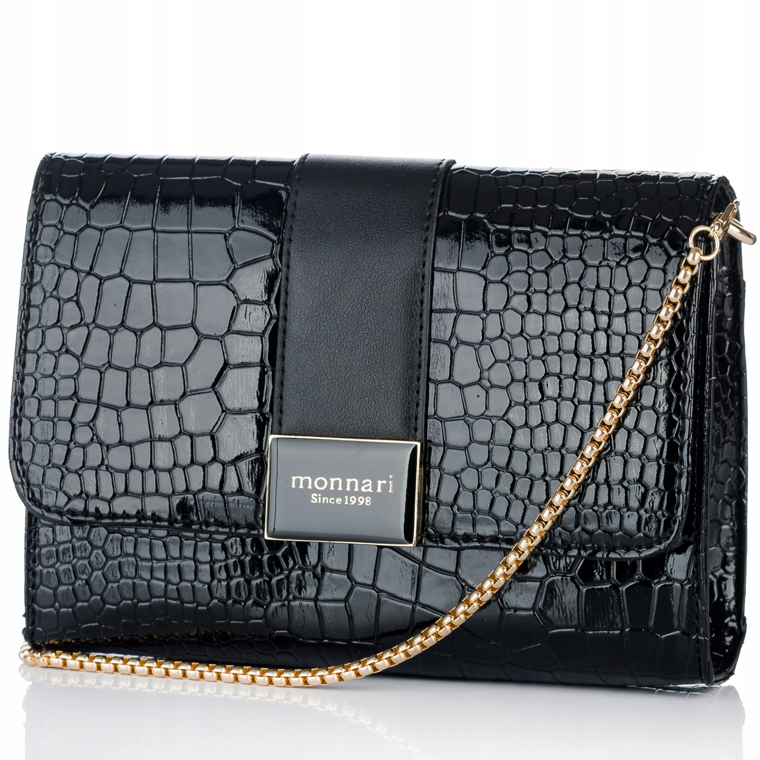 Kompletný baber Monnari Spring-Summer 2023 Monnari Clutch Bag New Bag0610-020 Ekologická koža