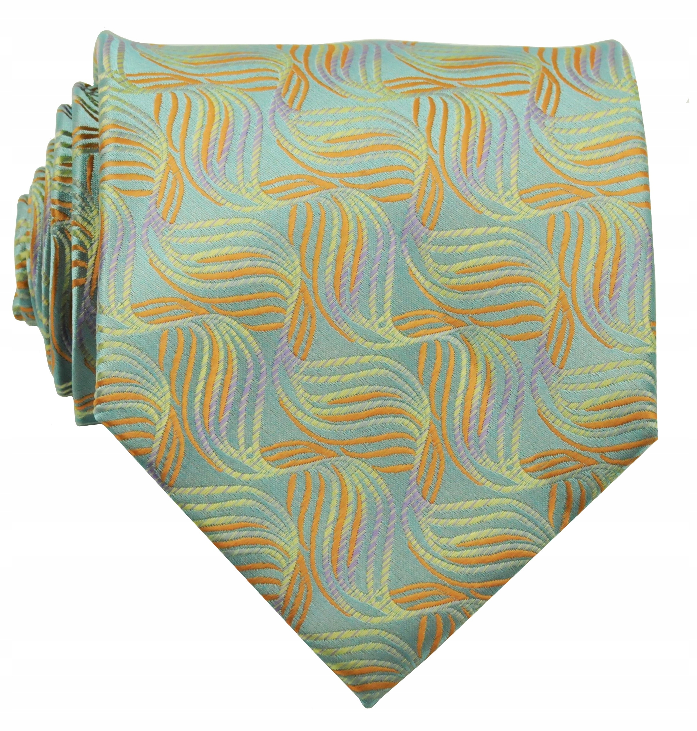 Roy & Rony Wide TIE Mikrofiber (Microfase) Orange, viacstorivo, zelená