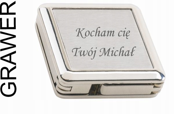 Organizér na kabelky - Vešiak na kapsulu s gravírovaním