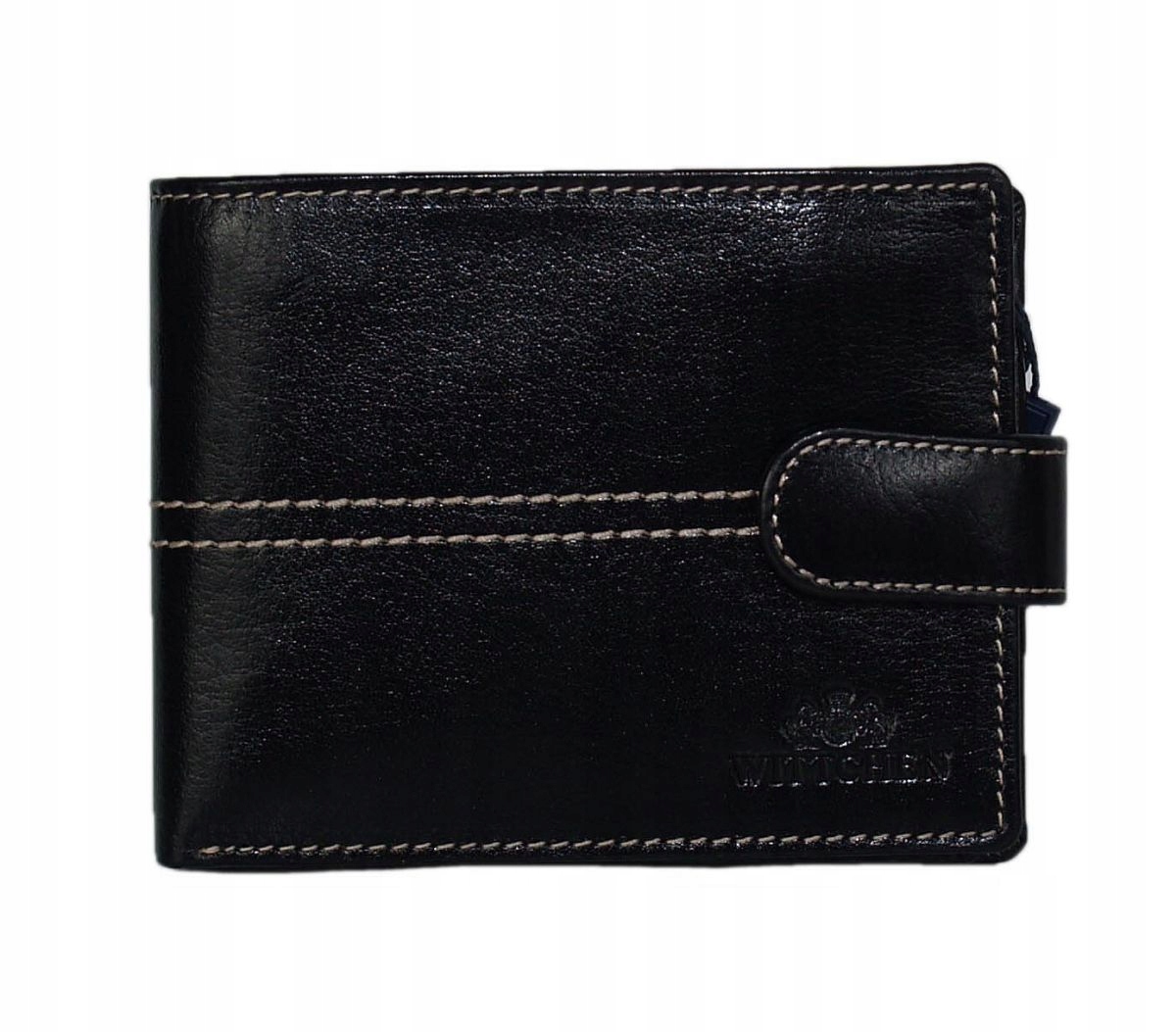 Peňaženka - Wittchen Peňaženka Prírodná koža Čierna koža 14-115-1-Men's Product