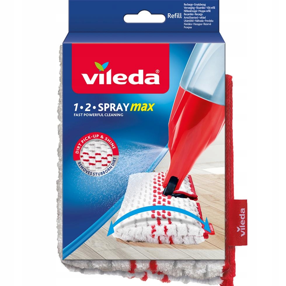 Vložte 1-2 sprej max. Pre mop Viled