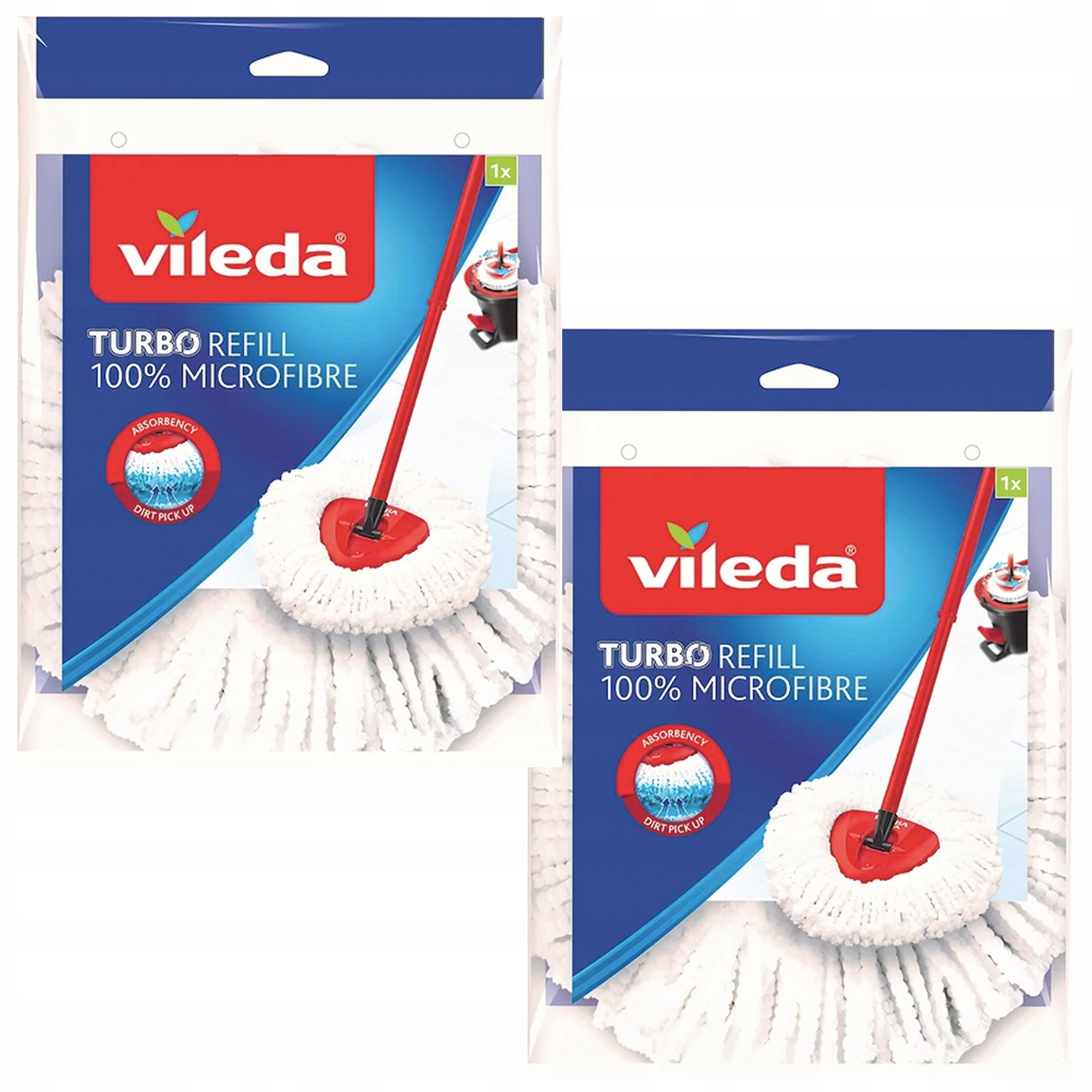 Villeda Turbo mop doplňovanie turbo náplň 2 ks