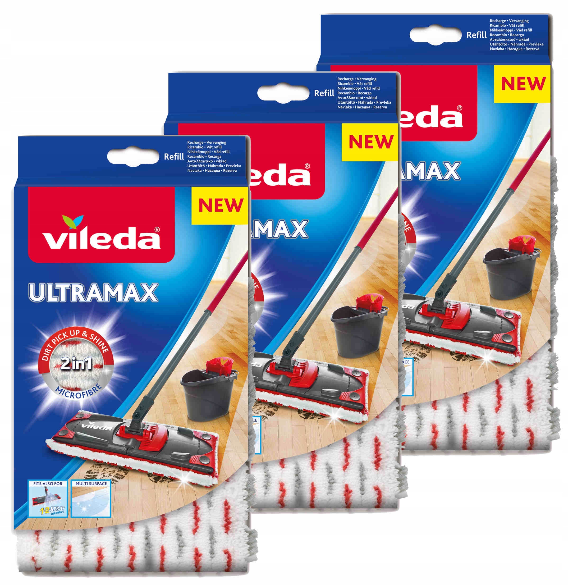 Vired Ultramax Ultramax Turbo mop turbo príspevok 3 ks