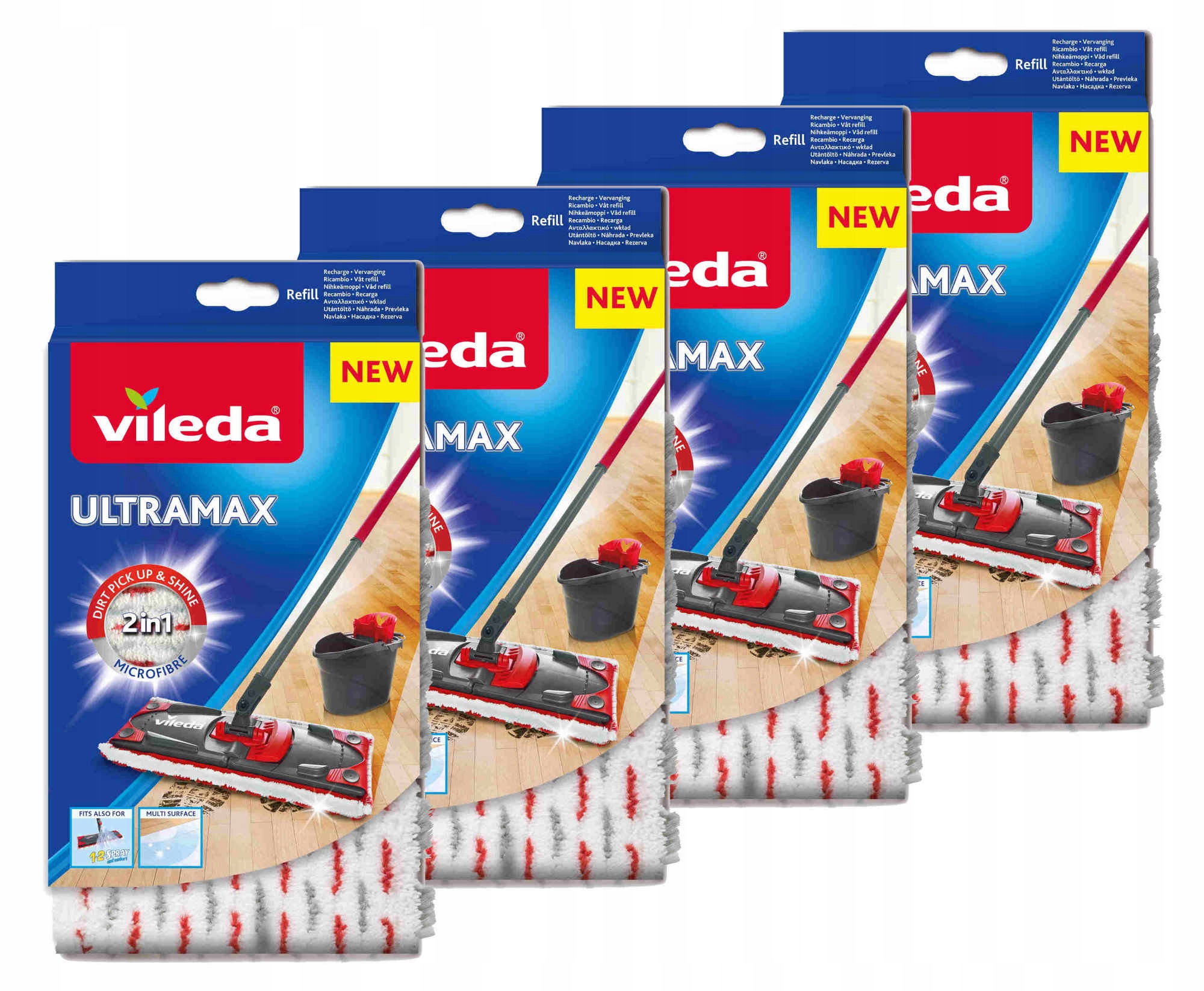 Vired Ultramax Ultramax Mop Vložte 4 ks