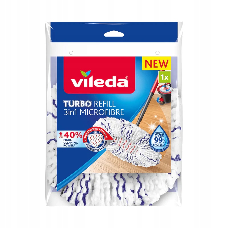 Vložka do rotačného mopu Vileda Turbo 3v1