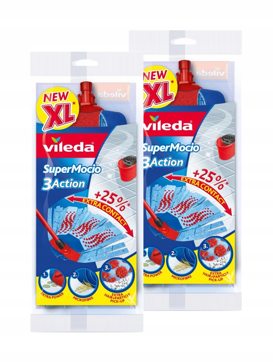 Mopa Vileda Super Mocia 3Action Velo 2 PCS