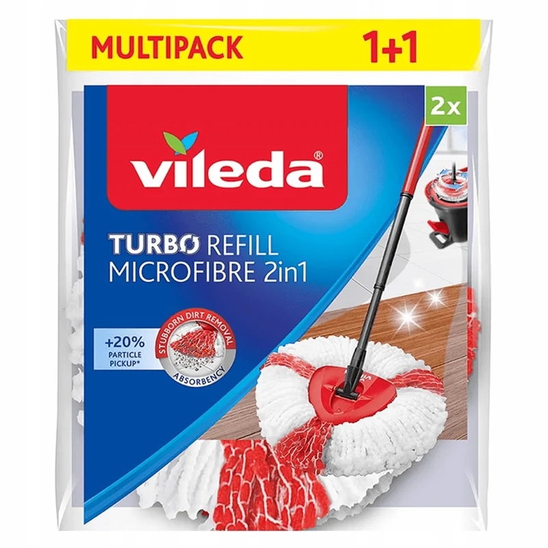 Villeda Turbo 2in1 Rotary Mop (2 ks)