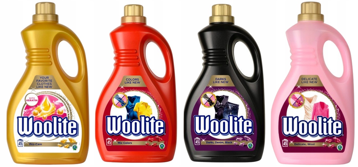 Prací gél - Woolite Sada pracieho prostriedku MIX XL