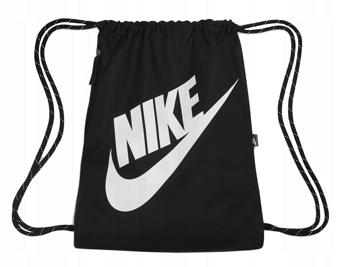 Batohová taška Nike Heritage natiahnutá taška čierna