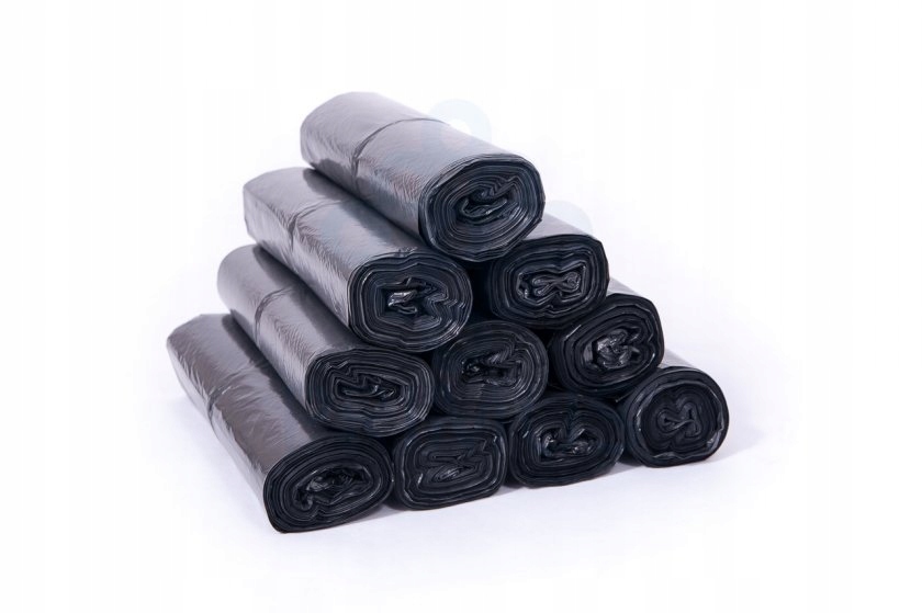 LDPE 240L Čierne vrecká na nosníky (A'10X10ROL)