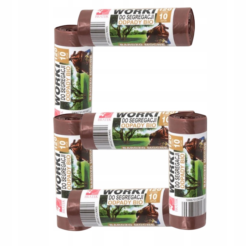 SAGRIEGATION SAKEGATION SAGREGATION BRRONU BIO BIO 120L odpadu