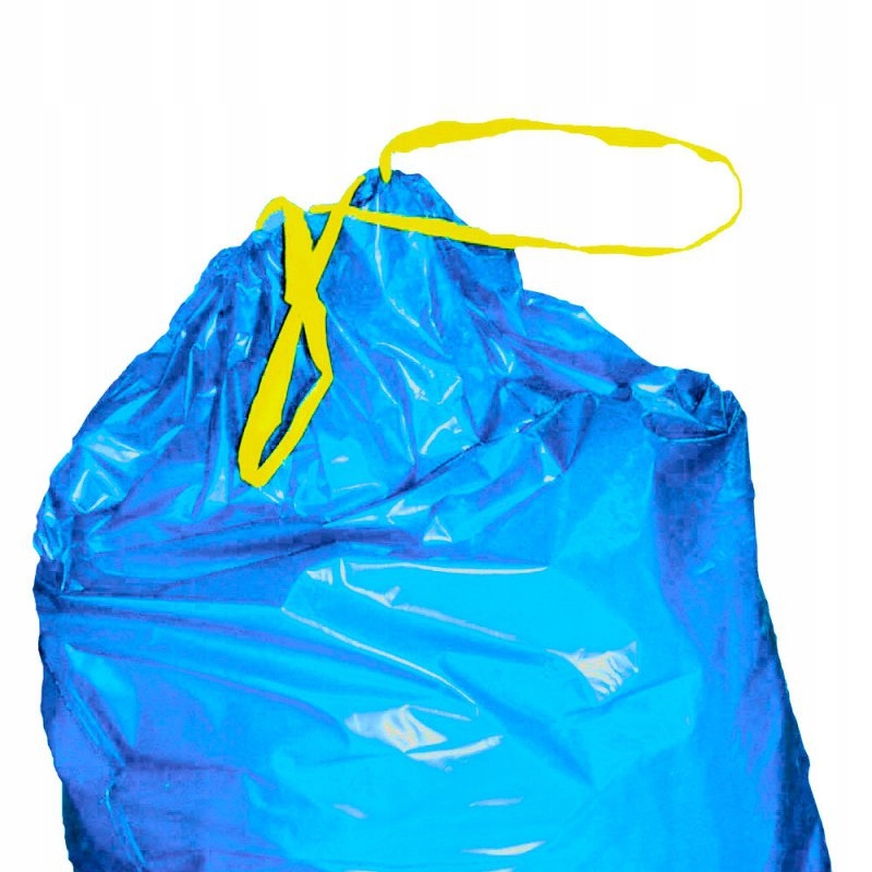 LDPE vrecia na odpadky 35 mikrónov viazaná rolka