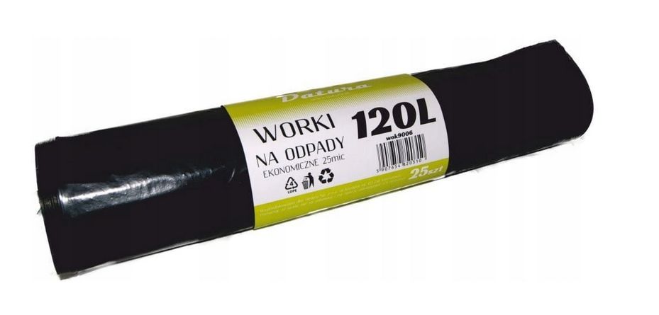 Vrecká na odpadky 120 l 25 ks. Eko 25 mikroštátny