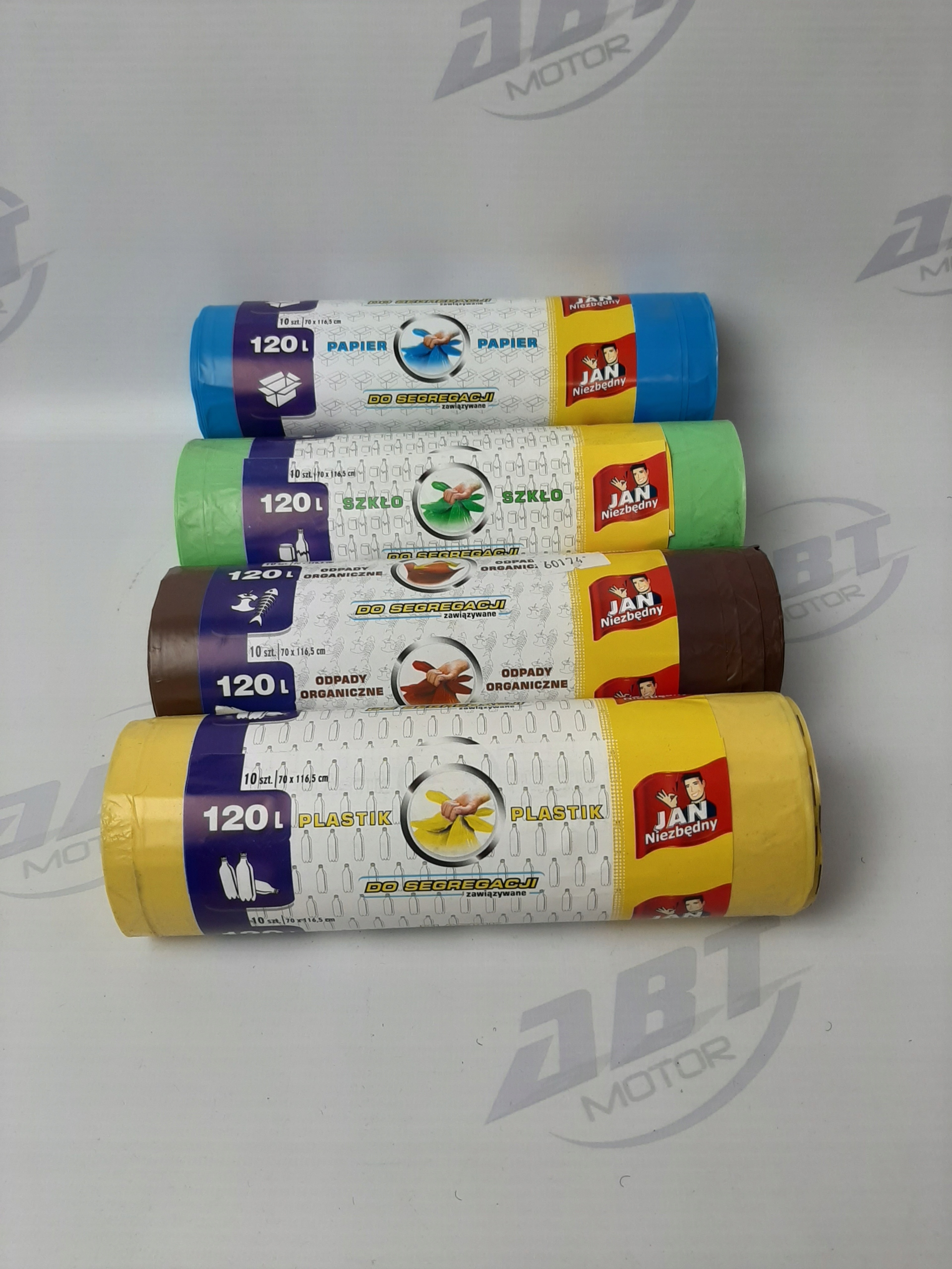 Odpadová segregácia druhov 120 l set