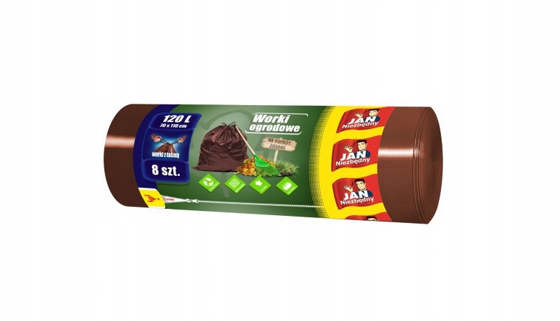 Záhradné tašky s páskou - pre zelený odpad 120 l