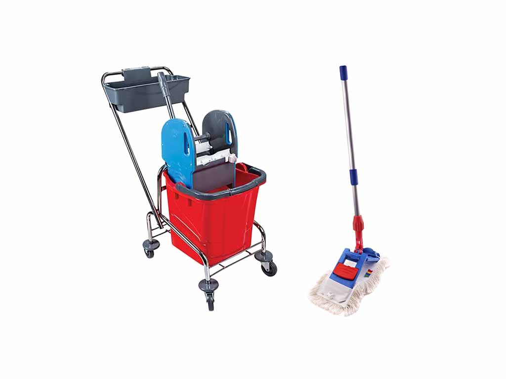 Trolley Integral + Mop Cleaning Set 40 cm