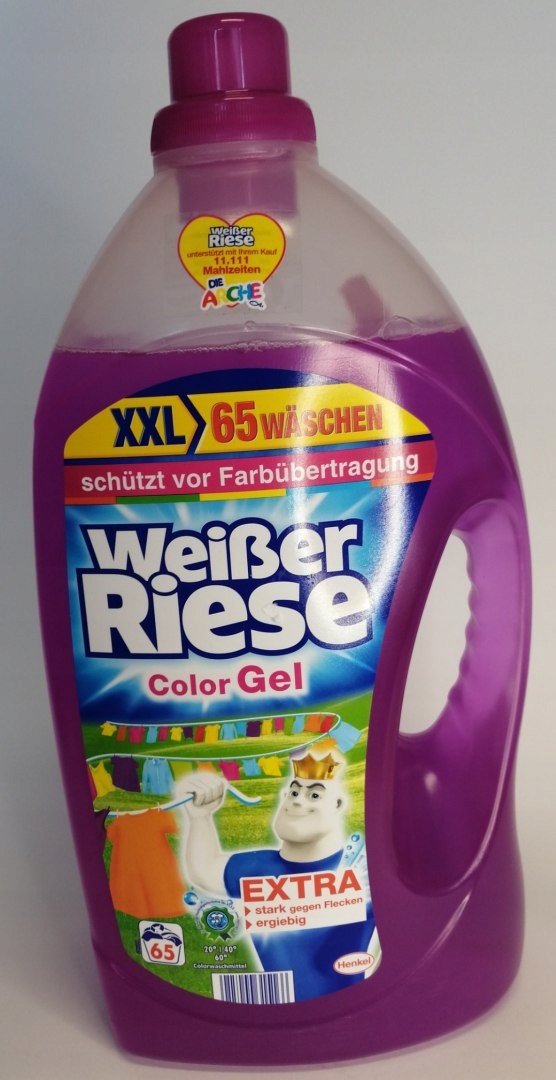 Prací gél - XXL WEISSSERSEE COLOR GEL 65 WASCE