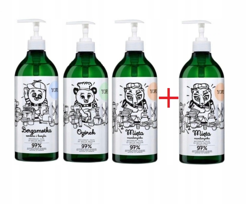 Yope umývacie kvapaliny SET MIX FRAGRANY 3PCS
