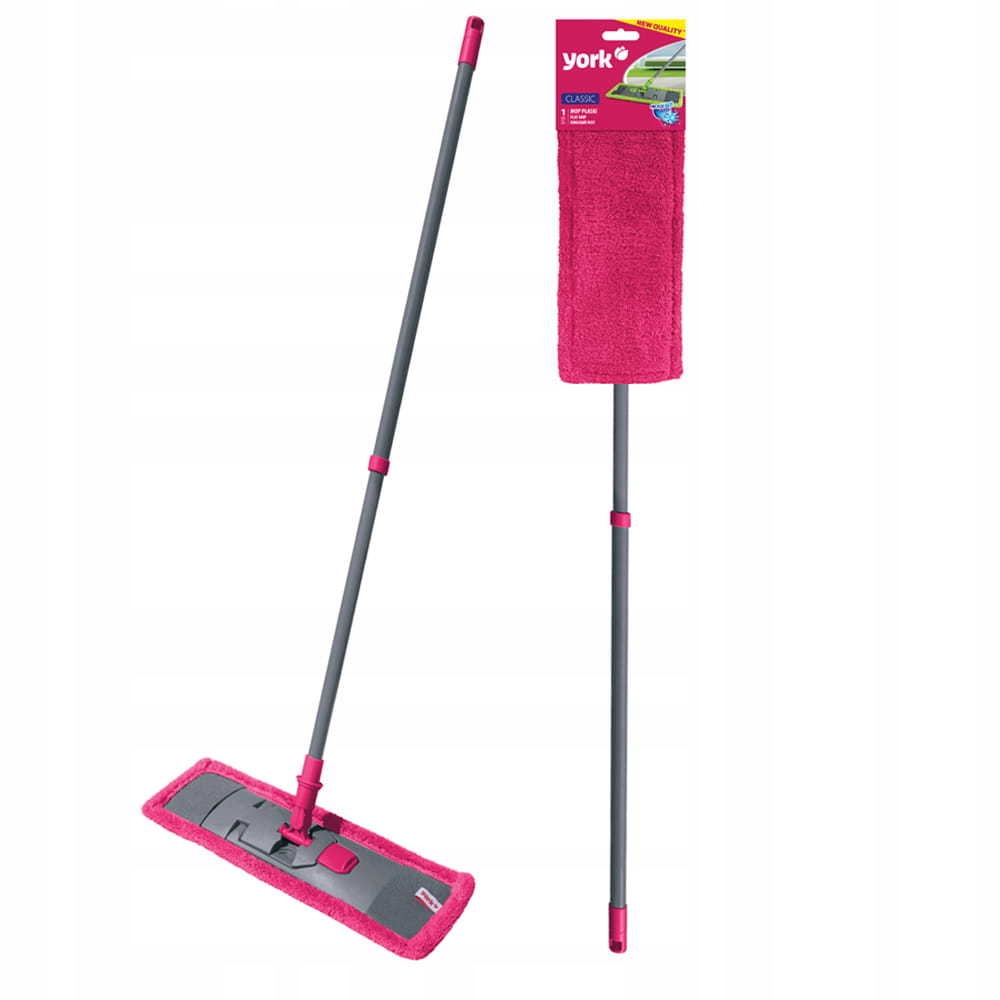 York Flat Mop Classic Micrufiber Farby