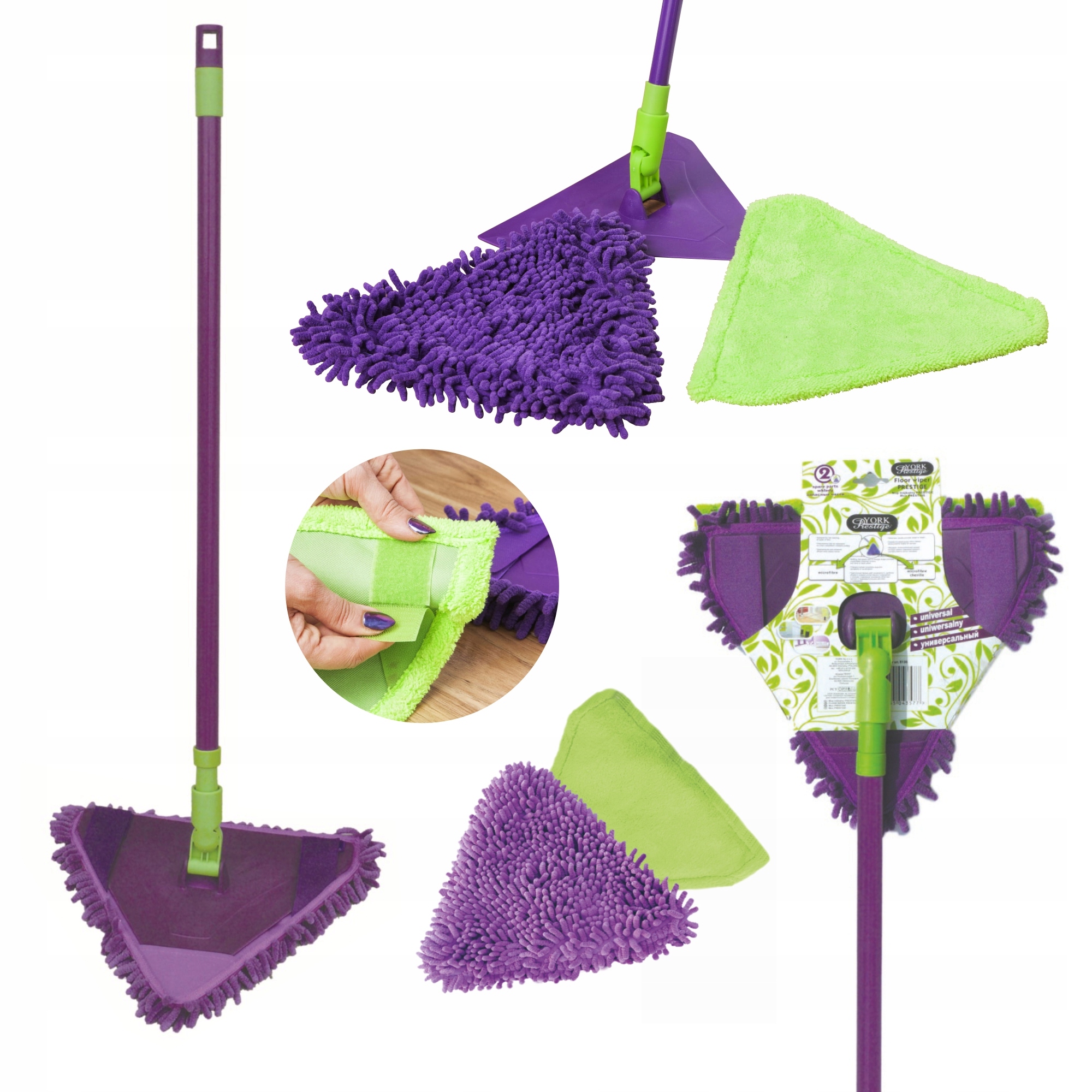 York Flat trojuholníkový trojuholník Mop zápas x2