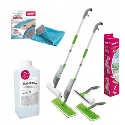 YORK mop SPRAYER 4v1 ZDARMA PROTIVÍRUSOVÁ kvapalina