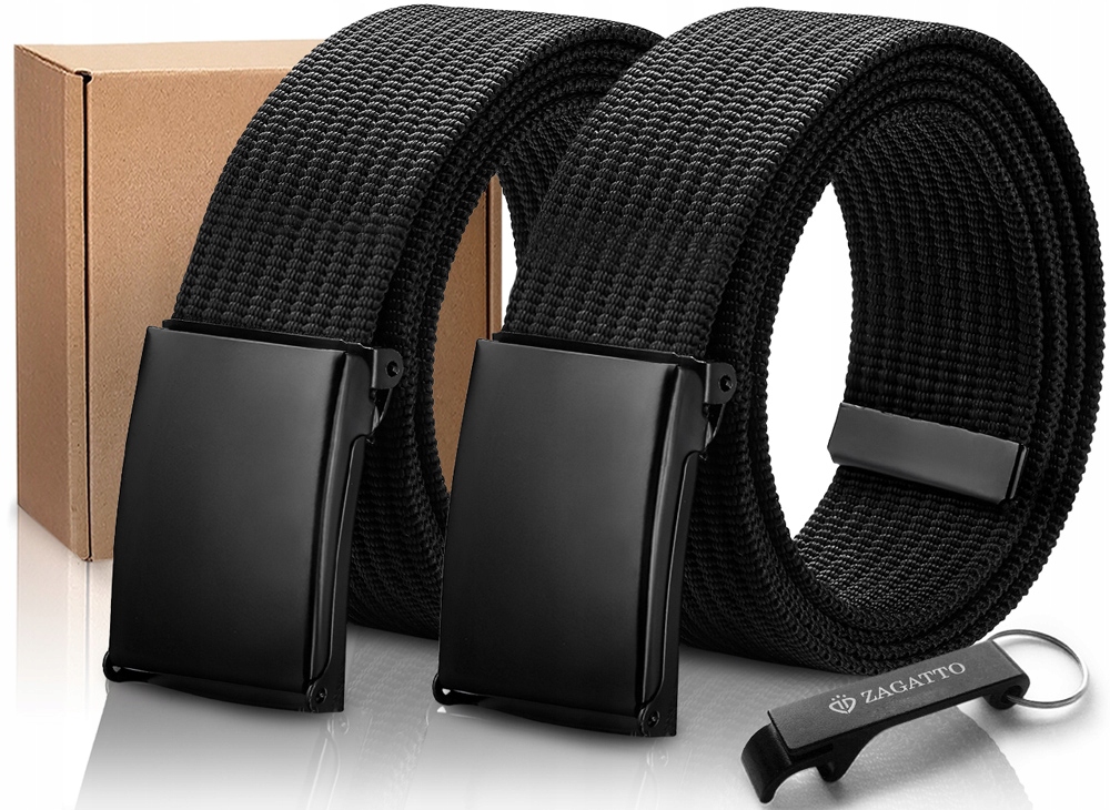 Opasok - Zagatto Black, Navy Blue Belt - Unisex Product